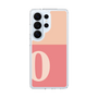 スリムプロテクションケース［ オリジナル - initial two tone - O pink ］