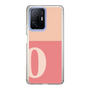 スリムプロテクションケース［ オリジナル - initial two tone - O pink ］