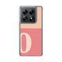 スリムプロテクションケース［ オリジナル - initial two tone - O pink ］