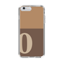 スリムプロテクションケース［ オリジナル - initial two tone - O brown ］