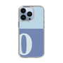 スリムプロテクションケース［ オリジナル - initial two tone - O blue ］