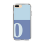 スリムプロテクションケース［ オリジナル - initial two tone - O blue ］
