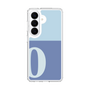 スリムプロテクションケース［ オリジナル - initial two tone - O blue ］