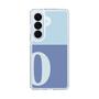 スリムプロテクションケース［ オリジナル - initial two tone - O blue ］