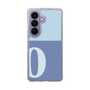 スリムプロテクションケース［ オリジナル - initial two tone - O blue ］