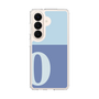 スリムプロテクションケース［ オリジナル - initial two tone - O blue ］