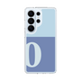スリムプロテクションケース［ オリジナル - initial two tone - O blue ］