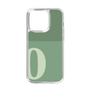 スリムプロテクションケース［ オリジナル - initial two tone - O green ］