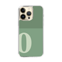 スリムプロテクションケース［ オリジナル - initial two tone - O green ］