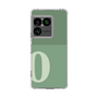 スリムプロテクションケース［ オリジナル - initial two tone - O green ］