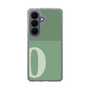 スリムプロテクションケース［ オリジナル - initial two tone - O green ］