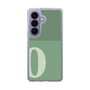 スリムプロテクションケース［ オリジナル - initial two tone - O green ］