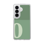 スリムプロテクションケース［ オリジナル - initial two tone - O green ］