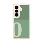 スリムプロテクションケース［ オリジナル - initial two tone - O green ］