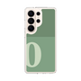 スリムプロテクションケース［ オリジナル - initial two tone - O green ］