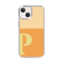 スリムプロテクションケース［ オリジナル - initial two tone - P orange ］