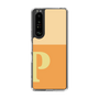 スリムプロテクションケース［ オリジナル - initial two tone - P orange ］