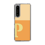 スリムプロテクションケース［ オリジナル - initial two tone - P orange ］