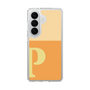 スリムプロテクションケース［ オリジナル - initial two tone - P orange ］