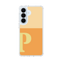 スリムプロテクションケース［ オリジナル - initial two tone - P orange ］