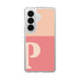 スリムプロテクションケース［ オリジナル - initial two tone - P pink ］