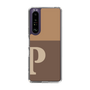 スリムプロテクションケース［ オリジナル - initial two tone - P brown ］