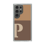 スリムプロテクションケース［ オリジナル - initial two tone - P brown ］