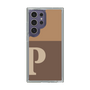 スリムプロテクションケース［ オリジナル - initial two tone - P brown ］