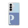 スリムプロテクションケース［ オリジナル - initial two tone - P blue ］