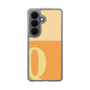 スリムプロテクションケース［ オリジナル - initial two tone - Q orange ］