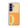 スリムプロテクションケース［ オリジナル - initial two tone - Q orange ］