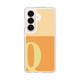 スリムプロテクションケース［ オリジナル - initial two tone - Q orange ］