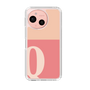 スリムプロテクションケース［ オリジナル - initial two tone - Q pink ］