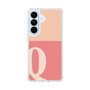 スリムプロテクションケース［ オリジナル - initial two tone - Q pink ］