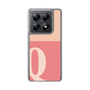 スリムプロテクションケース［ オリジナル - initial two tone - Q pink ］