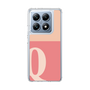 スリムプロテクションケース［ オリジナル - initial two tone - Q pink ］