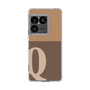スリムプロテクションケース［ オリジナル - initial two tone - Q brown ］