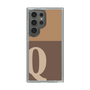 スリムプロテクションケース［ オリジナル - initial two tone - Q brown ］