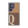 スリムプロテクションケース［ オリジナル - initial two tone - Q brown ］