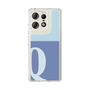 スリムプロテクションケース［ オリジナル - initial two tone - Q blue ］