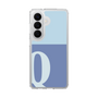 スリムプロテクションケース［ オリジナル - initial two tone - Q blue ］