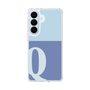 スリムプロテクションケース［ オリジナル - initial two tone - Q blue ］