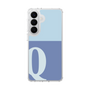 スリムプロテクションケース［ オリジナル - initial two tone - Q blue ］