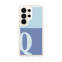 スリムプロテクションケース［ オリジナル - initial two tone - Q blue ］