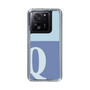 スリムプロテクションケース［ オリジナル - initial two tone - Q blue ］