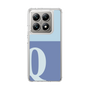 スリムプロテクションケース［ オリジナル - initial two tone - Q blue ］