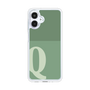 スリムプロテクションケース［ オリジナル - initial two tone - Q green ］