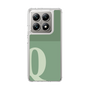 スリムプロテクションケース［ オリジナル - initial two tone - Q green ］