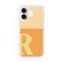スリムプロテクションケース［ オリジナル - initial two tone - R orange ］