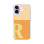 スリムプロテクションケース［ オリジナル - initial two tone - R orange ］